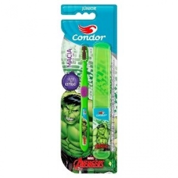 ESC DENTAL CONDOR INF ACIMA 4 ANOS JR C/ ESTOJO AVENGERS