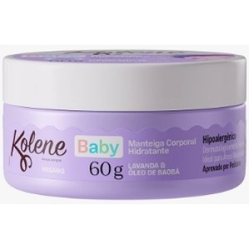 MANTEIGA CORP HIDRA KOLENE BABY 60G LAVANDA E OLEO DE BAOBA