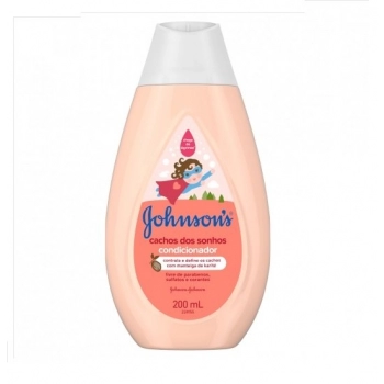 COND J&J BABY 200ML CACHOS SONHOS