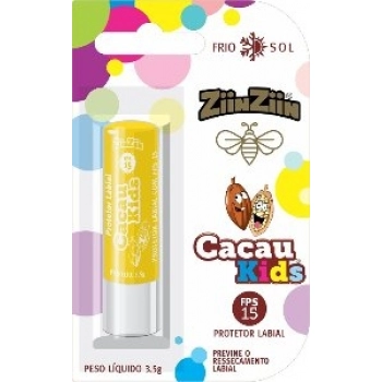 PROTETOR LABIAL KIDS ZIIN ZIIN BL 3,5G CACAU