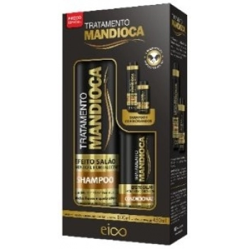 KIT EICO SH 800ML+COND 450ML MANDIOCA