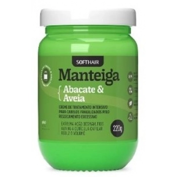 CR TRAT SOFT HAIR 220G MANTEIGA DE ABACATE AVEIA VEGANO
