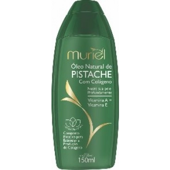 OLEO DE AMENDOAS CORPORAL MURIEL 150ML PISTACHE COM COLAGENO
