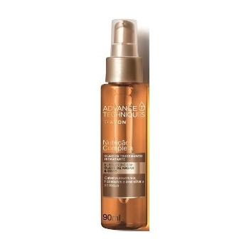 OLEO CAP ADVANCE TECHNIQUES AVON 90 ML OLEO DE ARGAN E COCO