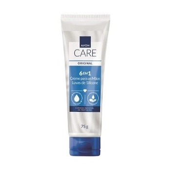 CR PARA MAOS LUVAS DE SILICONE AVON CARE 75G ORIGINAL 6 EM 1