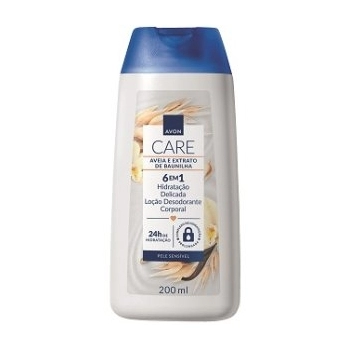 DES HIDRATANTE AVON CARE 200ML AVEIA E BAUNILHA