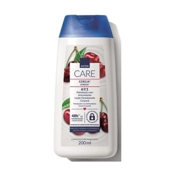 DES HIDRATANTE AVON CARE 200ML CEREJA