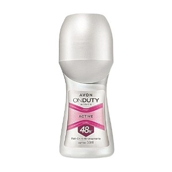 DES ANTITRANSPIRANTE ROLL ON ON DUTY CARE AVON 50ML WOMAN ACTIVE