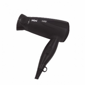 SECADOR MINI DOBRAVEL LIZZ BIVOLT PRETO