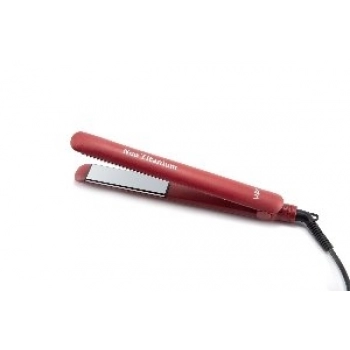 PRANCHA LIZZ NEO TITANIUM BIVOLT VERMELHA