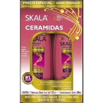 KIT SH 325ML + COND 200ML SKALA CERAMIDAS