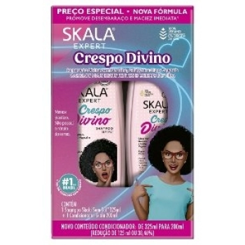 KIT SH 325ML + COND 200ML SKALA EXPERT CRESPO DIVINO