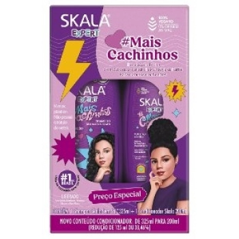 KIT SH 325ML + COND 200ML SKALA EXPERT MAIS CACHINHOS