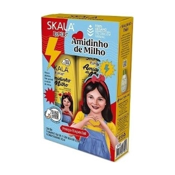 KIT SH 325ML + COND 200ML SKALA EXPERT AMIDINHO DE MILHO