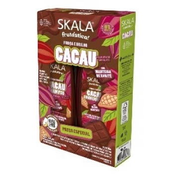 KIT SH 325ML + COND 200ML SKALA FRUTASTICA CACAU