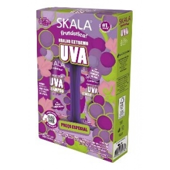 KIT SH 325ML + COND 200ML SKALA FRUTASTICA UVA
