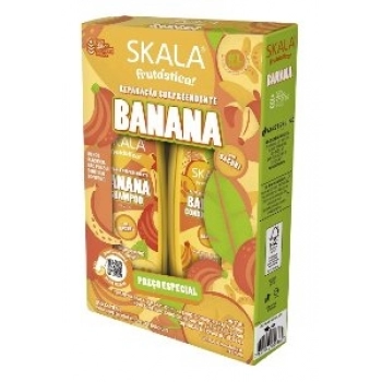 KIT SH 325ML + COND 200ML SKALA FRUTASTICA BANANA