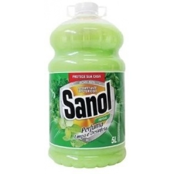 DESINFETANTE SANOL 5L HERBAL LEITOSO