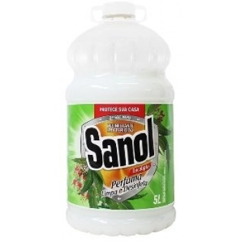 DESINFETANTE SANOL 5L EUCALIPTO LEITOSO