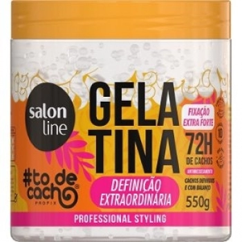 GELATINA S LINE DEFINICAO EXTRAORDINARIA TODECACHO 550G EXTRA FORTE