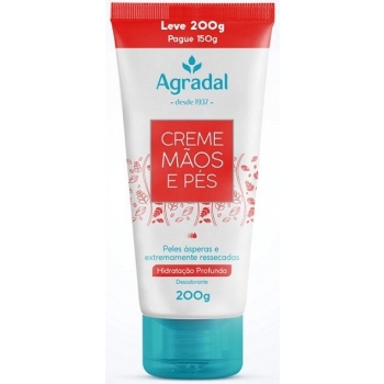 HIDR P/ MAOS E PES AGRADAL CR 200GR LV200 PG150