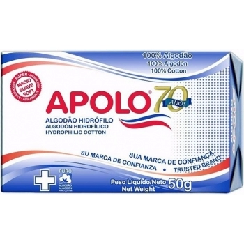 ALGODAO APOLO 50GR CAIXINHA