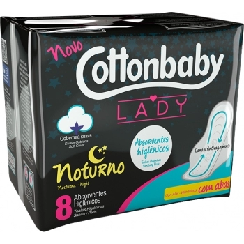 ABS COTTONBABY LADY C/8 C/ABAS NOTURNO