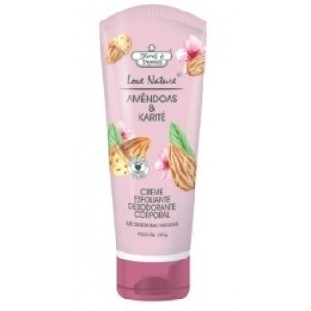 CR ESF DES FACIAL/CORPORAL FLORES E VEGETAIS 200G AMENDOAS/KARITE