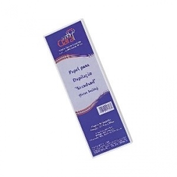 PAPEL DEPILACAO STANDARD SANTA CLARA C/50