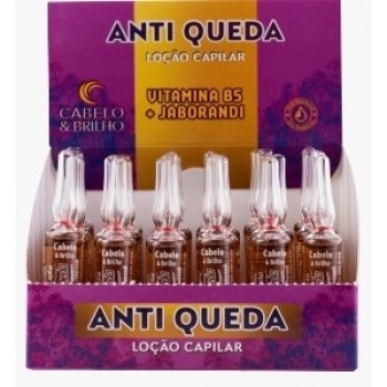 AMPOLA CAP CABELO & BRILHO 5ML ANTIQUEDA CX 36.0
