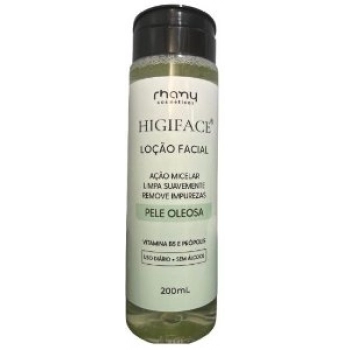 LOCAO FACIAL RHANY HIGIFACE 200ML PELE OLEOSA