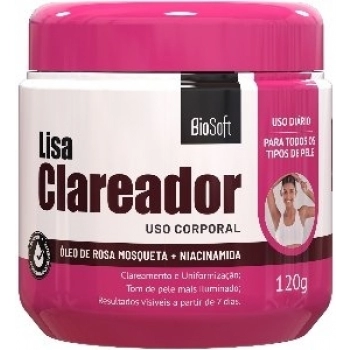 CR LISA CLAREADOR SOFT HAIR 120G ROSA MOSQUETA