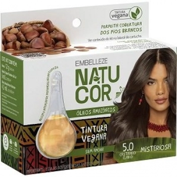 TINT NATUCOR FILM OLEOS AMAZONICOS 5.0 CASTANHO CLARO