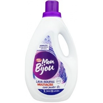 BOMBRIL LAVA ROUPAS MON BIJOU 4/3L MULTIACAO AZUL