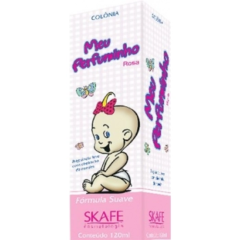 COLONIA SKAFE MEU PERFUMINHO 120ML ROSA