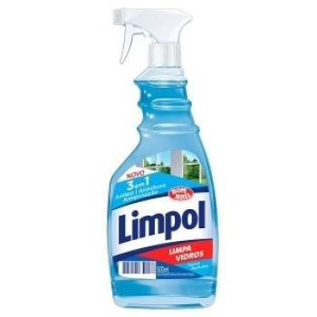 LIMPA VIDROS LIMPOL BOMBRIL 500ML TRADICIONAL