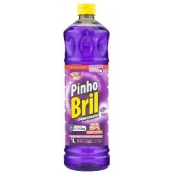 BOMBRIL DESINFETANTE PINHO BRIL 12/1L CAMPOS DE LAVANDA