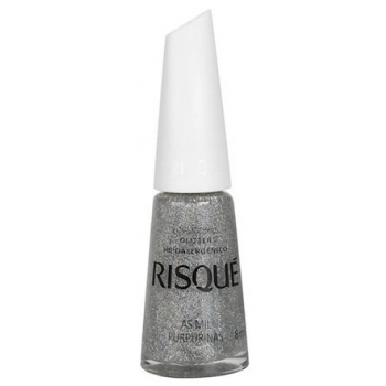 ESM RISQUE GLIT 8ML AS MIL PURPURINAS CX 6.0