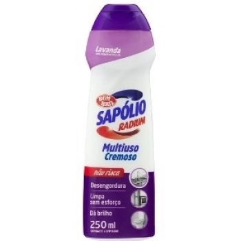 SAPOLIO RADIUM CREMOSO BOMBRIL 250ML LAVANDA
