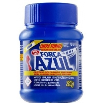 BOMBRIL LIMPA FORNO FORCA AZUL 12/230G PASTA
