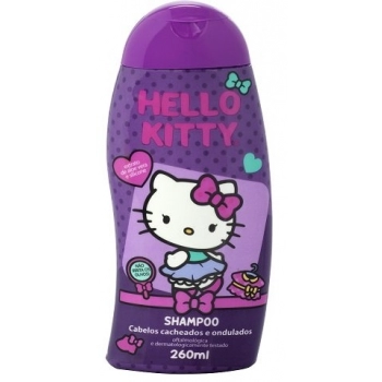 SH HELLO KITTY 260ML CACHEADOS E ONDULADOS