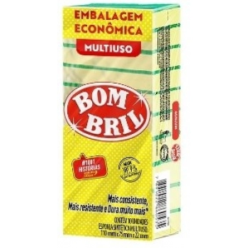 BOMBRIL ESPONJA SINTETICA MULTIUSO CX60 C/10