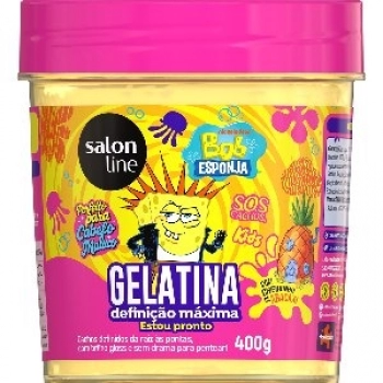 GELATINA S LINE SOS KIDS 400G BOB ESPONJA DEF MAXIMA