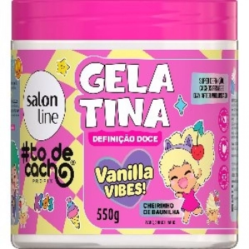 GELATINA S LINE TODECACHO 550G KIDS VANILLA