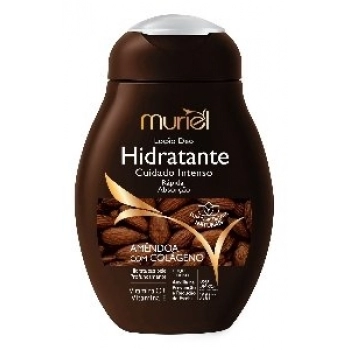 LOCAO HIDR MURIEL 200ML AMENDOA COM COLAGENO
