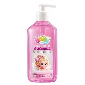 SAB LIQ GLICERINADO MURIEL BABY 250ML C/ VALVULA - ROSA