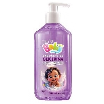 SAB LIQ GLICERINADO MURIEL BABY 250ML LAVANDA C/ VALVULA