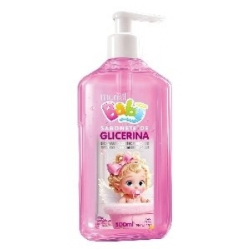 SAB LIQ GLICERINADO MURIEL BABY 500ML C/ VALVULA - ROSA