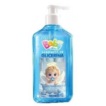 SAB LIQ GLICERINADO MURIEL BABY 500ML AZUL C/ VALVULA
