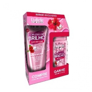 KIT DABELLE SH 100ML+OLEO EM CREME 190ML EXPLOSAO DE BRILHO